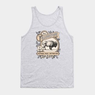 Vintage Yellowstone National Park and Petting Zoo Tank Top